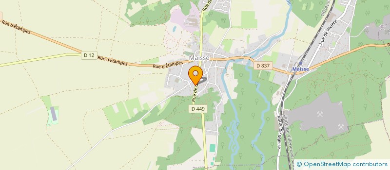 localisation de l'entreprise MONSIEUR DIDIER BERCE  VALPUISEAUX