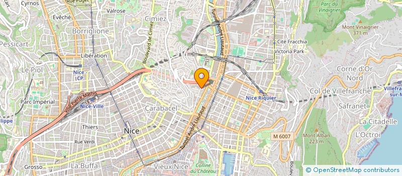 localisation de l'entreprise MONSIEUR DIDIER BERGAMINI  NICE