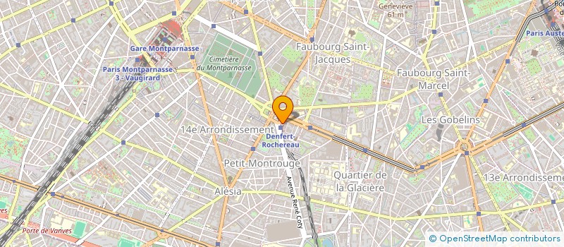 localisation de l'entreprise MONSIEUR DIDIER BERGE  PARIS