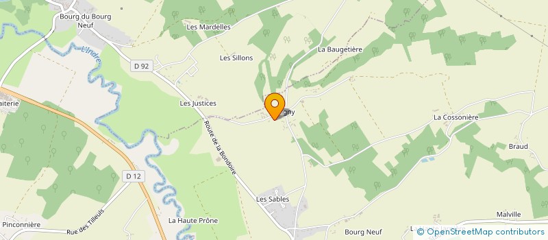 localisation de l'entreprise MONSIEUR DIDIER BERGOUNHOUX à SAINT HIPPOLYTE