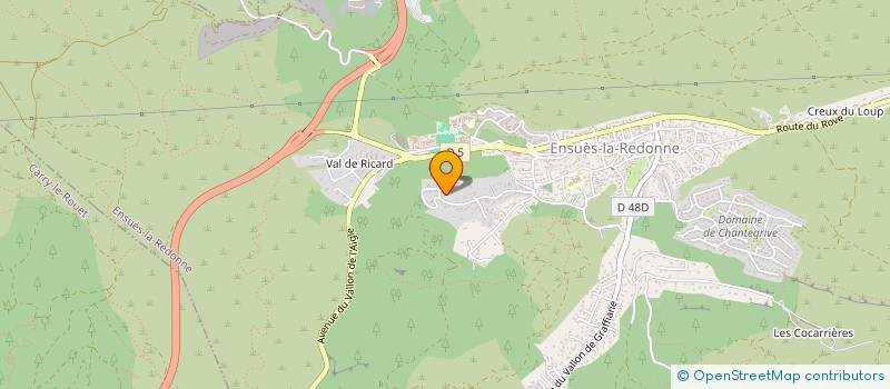 localisation de l'entreprise MONSIEUR DIDIER BERNABEU  ENSUES-LA-REDONNE