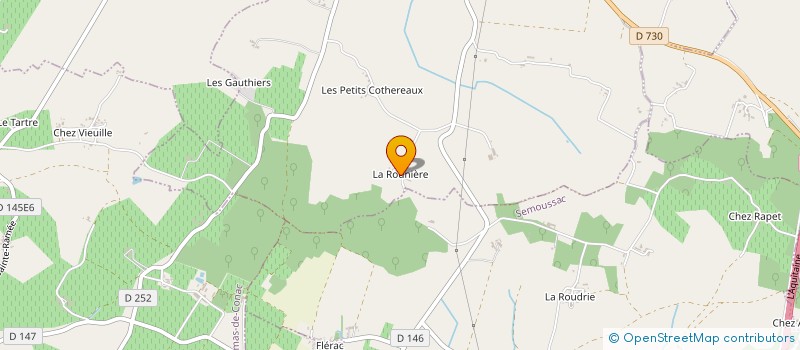 localisation de l'entreprise MONSIEUR DIDIER BERNARD  SAINT-CIERS-DU-TAILLON