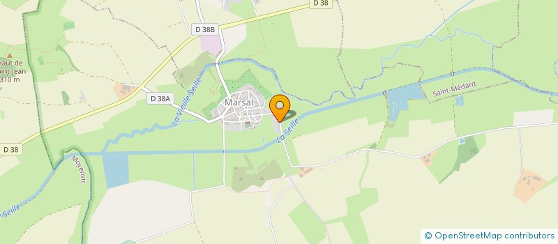 localisation de l'entreprise MONSIEUR DIDIER BERNARD  MARSAL