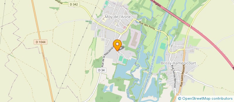 localisation de l'entreprise MONSIEUR DIDIER BERNARD à MOY-DE-L'AISNE