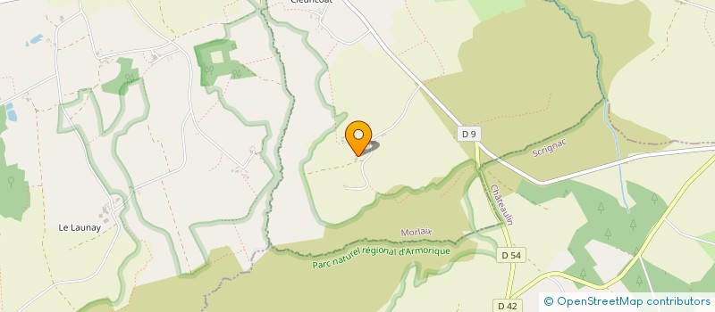 localisation de l'entreprise MONSIEUR DIDIER BERNARD  LANNEANOU