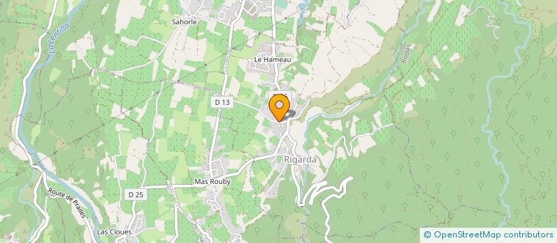 localisation de l'entreprise MONSIEUR DIDIER BERTRAND  VINCA