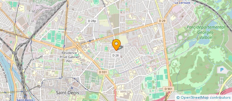 localisation de l'entreprise MONSIEUR DIDIER BERVIN à SAINT-DENIS