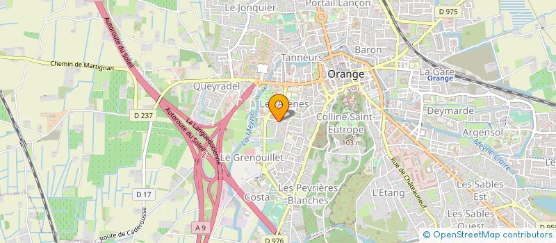 localisation de l'entreprise MONSIEUR DIDIER BESANCENOT  ORANGE