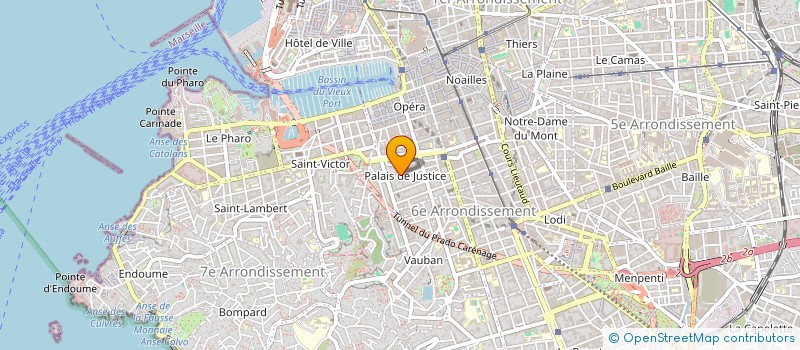 localisation de l'entreprise MONSIEUR DIDIER BESSADI  MARSEILLE