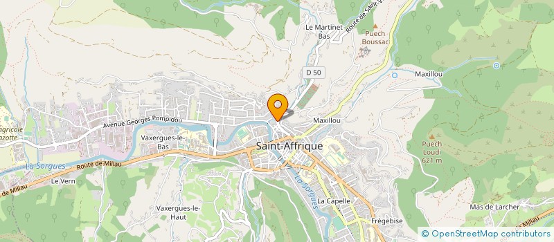 localisation de l'entreprise MONSIEUR DIDIER BESSAT  SAINT-AFFRIQUE