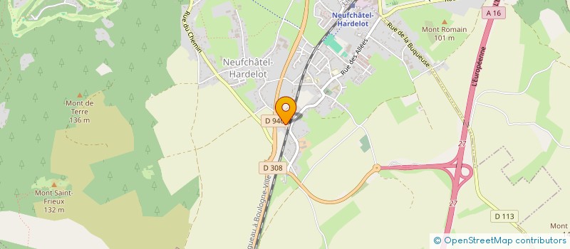 localisation de l'entreprise MONSIEUR DIDIER BEZEAU à NEUFCHATEL-HARDELOT