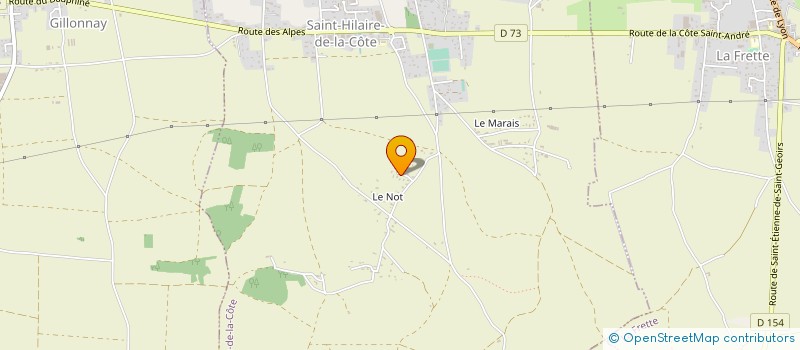 localisation de l'entreprise MONSIEUR DIDIER BIGAND  SAINT-HILAIRE-DE-LA-COTE