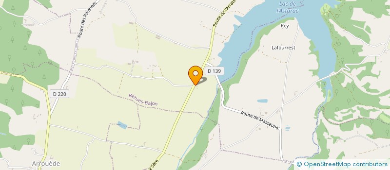 localisation de l'entreprise MONSIEUR DIDIER BINET  BEZUES-BAJON