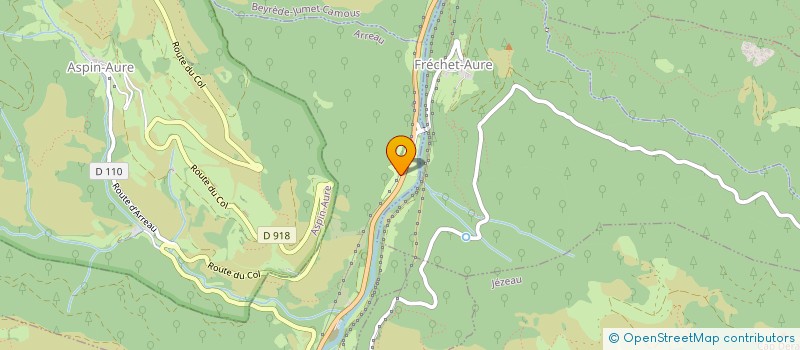 localisation de l'entreprise MONSIEUR DIDIER BIREMONT  ARREAU