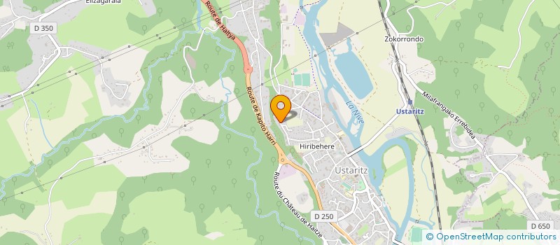 localisation de l'entreprise MONSIEUR DIDIER BISCAY  USTARITZ