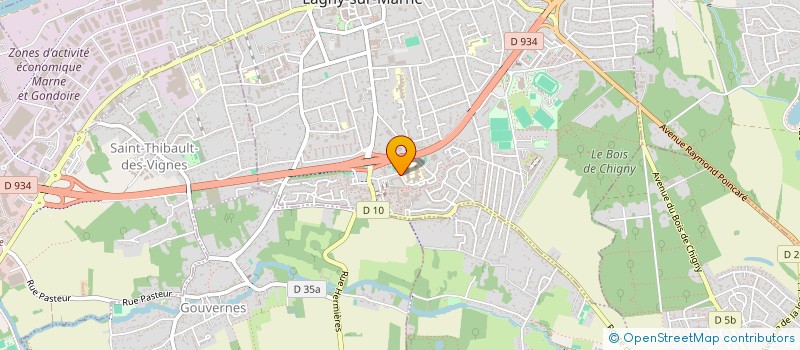 localisation de l'entreprise MONSIEUR DIDIER BIZIMUNGU MWENE CHAMOKA  LAGNY-SUR-MARNE