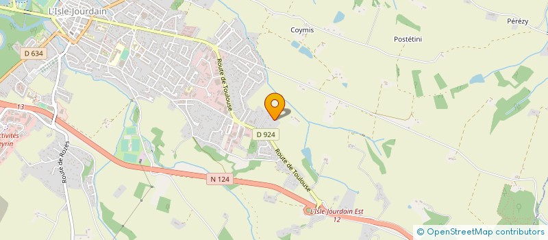 localisation de l'entreprise MONSIEUR DIDIER BLANQUEFORT  L'ISLE-JOURDAIN