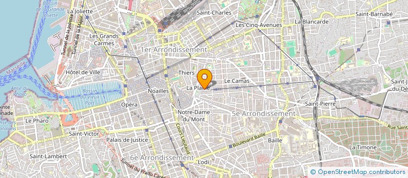 localisation de l'entreprise MONSIEUR DIDIER BLONDEAU à MARSEILLE