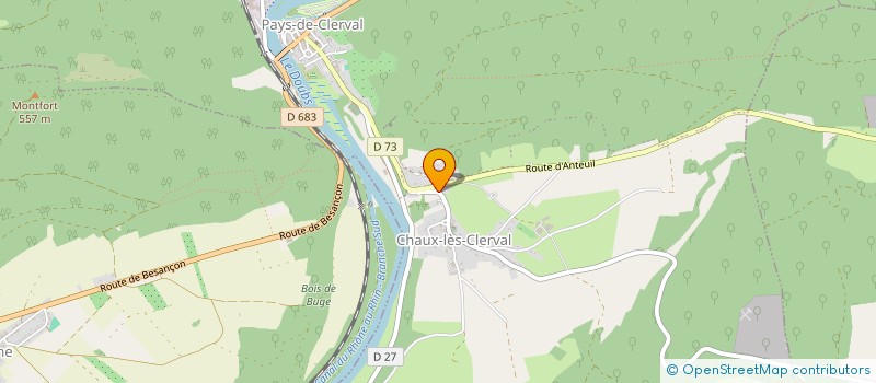 localisation de l'entreprise MONSIEUR DIDIER BOILLOT  ANTEUIL