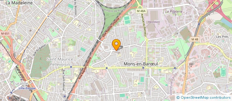 localisation de l'entreprise MONSIEUR DIDIER BOIN  MONS-EN-BARUL