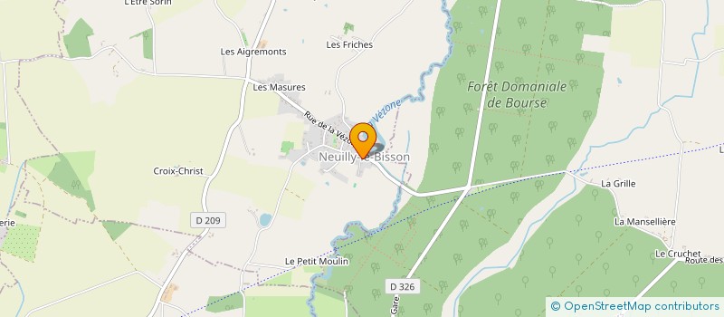 localisation de l'entreprise MONSIEUR DIDIER BOIS à NEUILLY-LE-BISSON