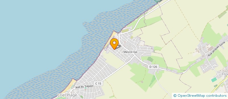 localisation de l'entreprise MONSIEUR DIDIER BOISTEL  CRIEL-SUR-MER