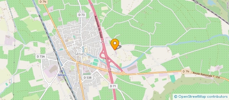 localisation de l'entreprise MONSIEUR DIDIER BONEF  SENAS