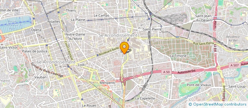 localisation de l'entreprise MONSIEUR DIDIER BONNARDEL à MARSEILLE