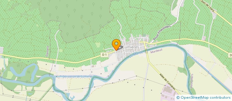 localisation de l'entreprise MONSIEUR DIDIER BONNENFANT  DAMERY