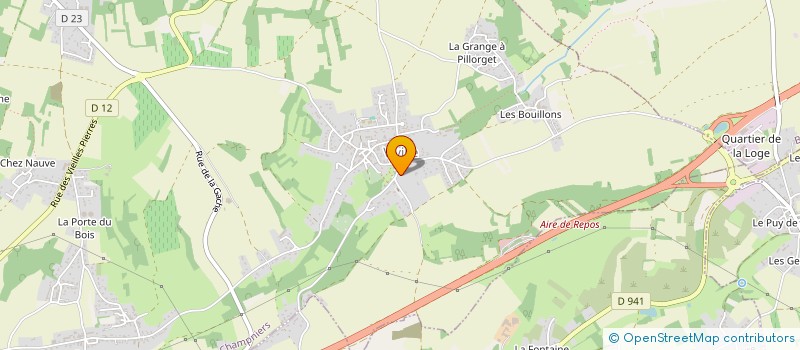 localisation de l'entreprise MONSIEUR DIDIER BONNET  CHAMPNIERS