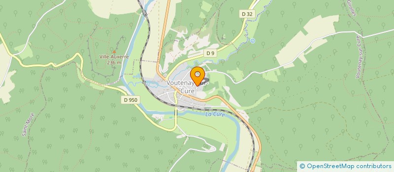 localisation de l'entreprise MONSIEUR DIDIER BONNOT  VOUTENAY-SUR-CURE