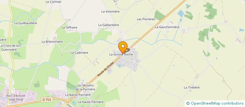 localisation de l'entreprise MONSIEUR DIDIER BOUCARD à LEGE