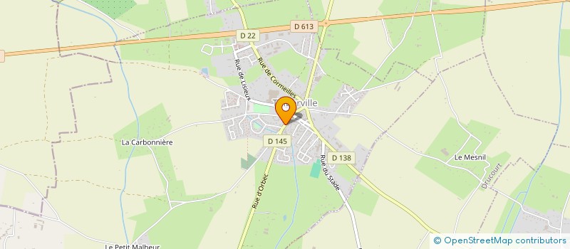 localisation de l'entreprise MONSIEUR DIDIER BOUCHARD à THIBERVILLE