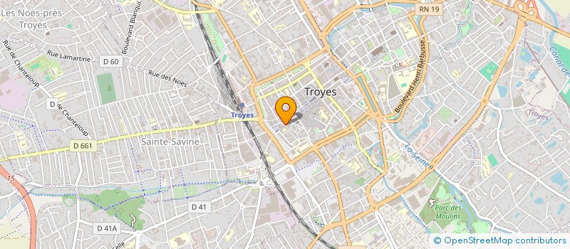 localisation de l'entreprise MONSIEUR DIDIER BOUDIN à TROYES
