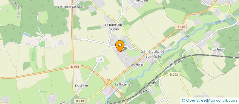 localisation de l'entreprise MONSIEUR DIDIER BOUDRY à SAINT-SULPICE-SUR-RISLE