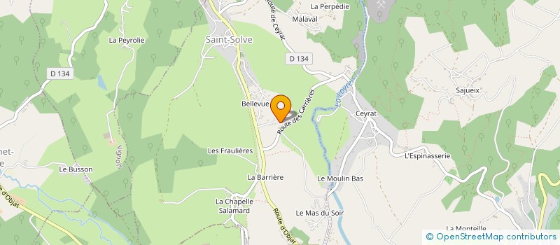 localisation de l'entreprise MONSIEUR DIDIER BOUDY  SAINT-CYR-LA-ROCHE