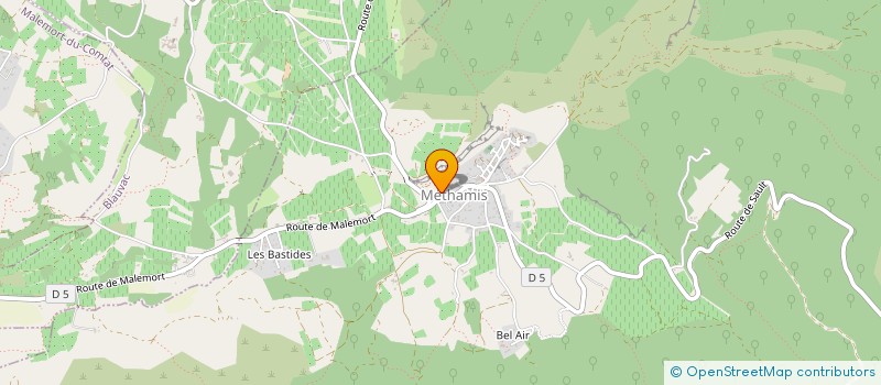 localisation de l'entreprise MONSIEUR DIDIER BOUGON à MORMOIRON