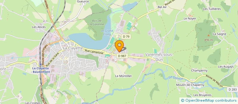localisation de l'entreprise MONSIEUR DIDIER BOUILLON à VARENNES-SOUS-DUN