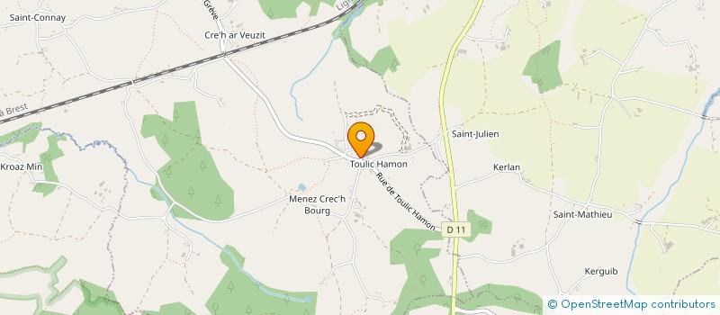 localisation de l'entreprise MONSIEUR DIDIER BOULANGER  LANVELLEC