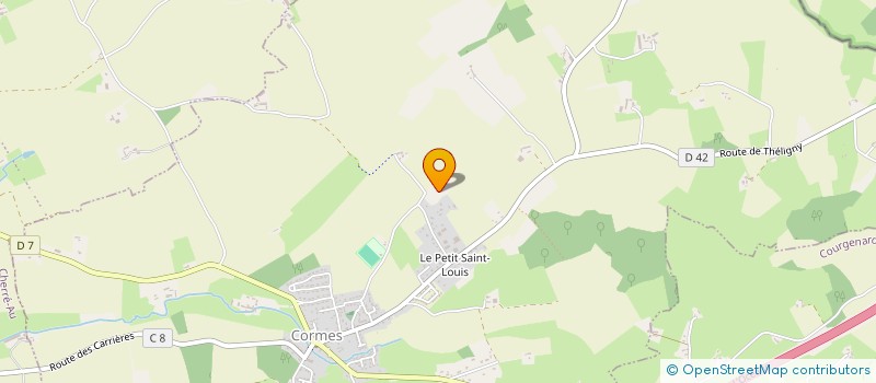 localisation de l'entreprise MONSIEUR DIDIER BOULAY  CORMES