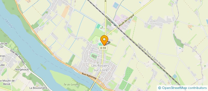 localisation de l'entreprise MONSIEUR DIDIER BOUQUIN à GENNES-VAL-DE-LOIRE