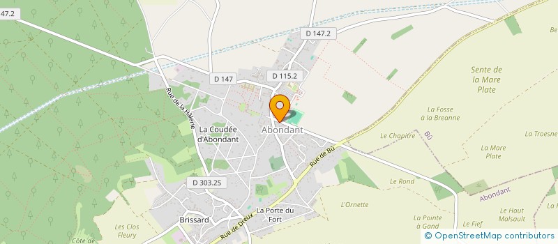 localisation de l'entreprise MONSIEUR DIDIER BOUR à ABONDANT