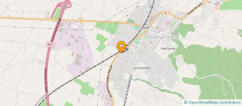 localisation de l'entreprise MONSIEUR DIDIER BOURGEOIS  LORIOL-SUR-DROME