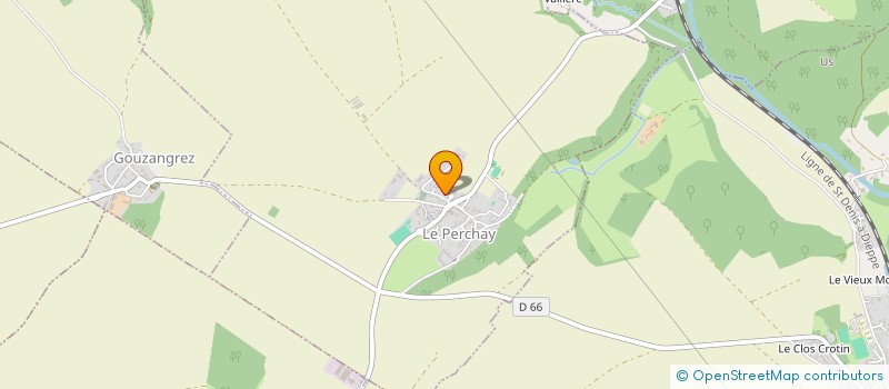 localisation de l'entreprise MONSIEUR DIDIER BOURGES  LE PERCHAY