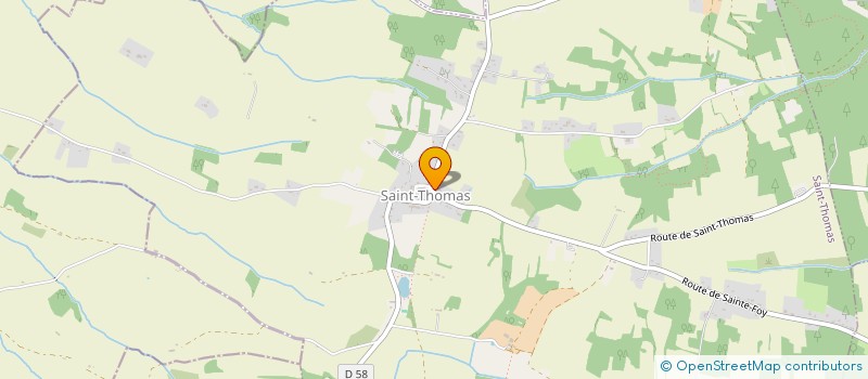 localisation de l'entreprise MONSIEUR DIDIER BOURNHOL  FONTENILLES