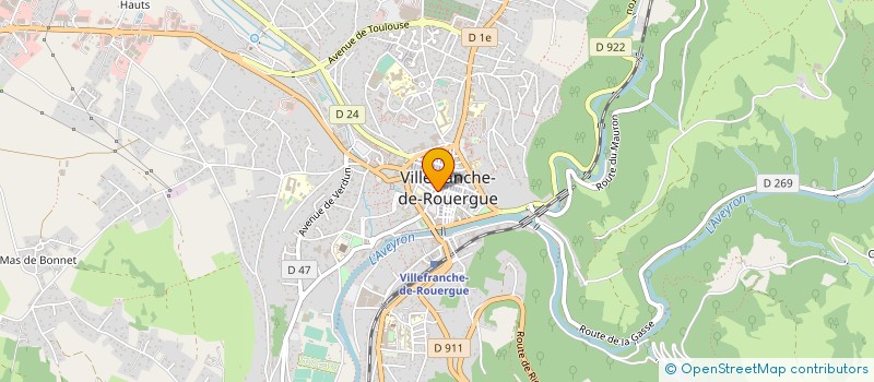 localisation de l'entreprise MONSIEUR DIDIER BOUTONNET à VILLEFRANCHE-DE-ROUERGUE
