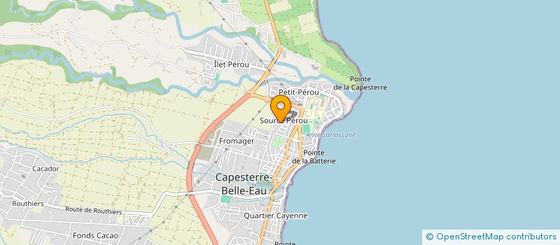 localisation de l'entreprise MONSIEUR DIDIER BOUYER à CAPESTERRE-BELLE-EAU