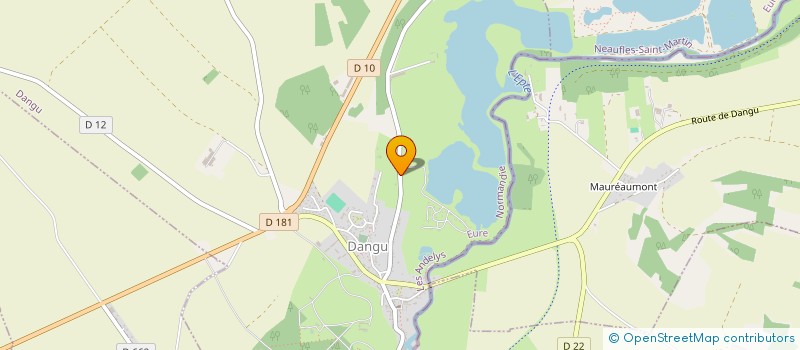 localisation de l'entreprise MONSIEUR DIDIER BOYER  DANGU