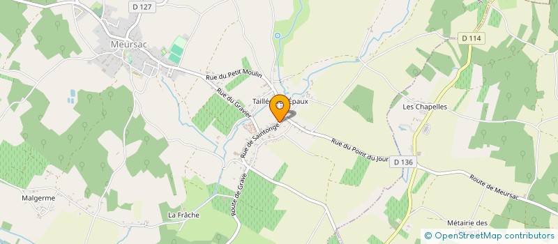 localisation de l'entreprise MONSIEUR DIDIER BOYER  MEURSAC