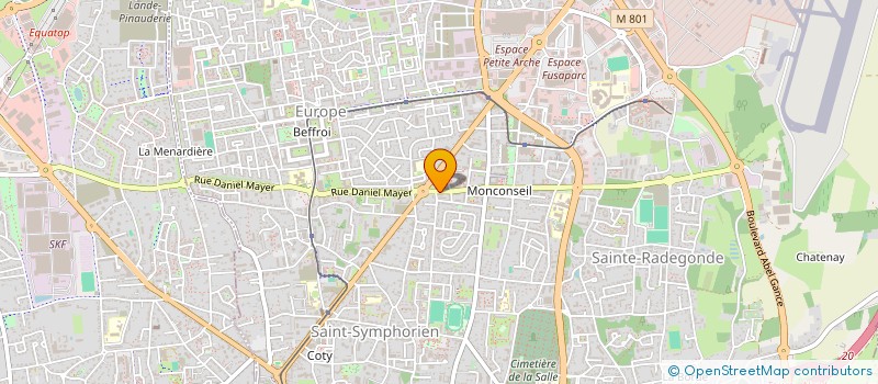 localisation de l'entreprise MONSIEUR DIDIER BRACHET  TOURS